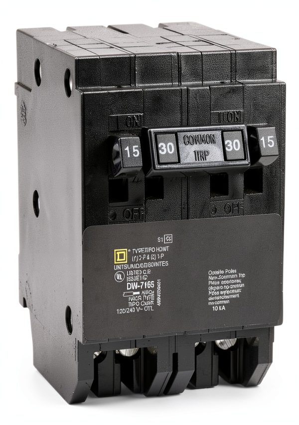 Square D Circuit Breaker HOMT1515230CP 15A Plug In Magnetic Breaker-0
