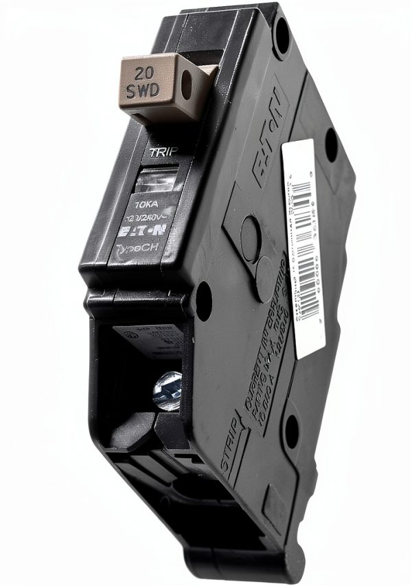Cutler Hammer CHF120 Circuit Breaker, 1-Pole 20-Amp-0