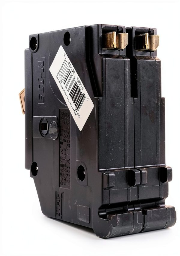 Eaton CHF220 Series 20A DP Circuit Breaker, Black, 20 Amp Plug-In-3
