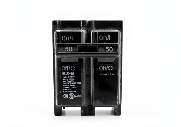 Eaton BR250 2" 50 Amp Double Pole Interchangeable Circuit Breaker-1