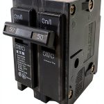 Eaton BR250 2" 50 Amp Double Pole Interchangeable Circuit Breaker-0