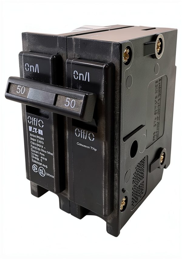 Eaton BR250 2" 50 Amp Double Pole Interchangeable Circuit Breaker-0