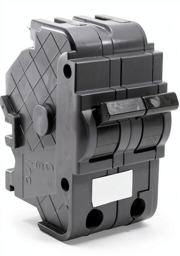 UBIF250N Connecticut Electric 50A 2-Pole Grey Circuit Breaker-2