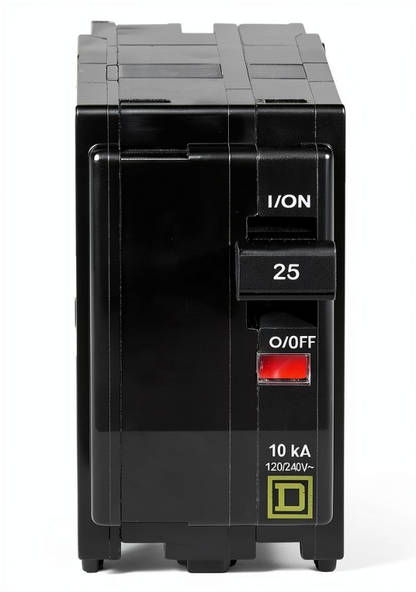 Square D QO225CP 25A Circuit Breaker Black-1