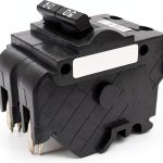 UBIF250N Connecticut Electric 50A 2-Pole Grey Circuit Breaker-0