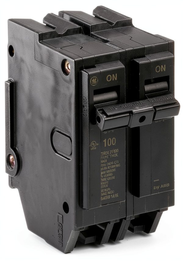 ABB Q-Line THQL21100 100A Double Pole Circuit Breaker for 120/240VAC-2