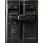 ABB Q-Line THQL21100 100A Double Pole Circuit Breaker for 120/240VAC-0