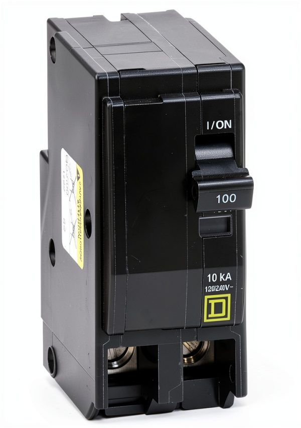 Square D - QO2100CP QO 100-Amp Two-Pole Circuit Breaker-0